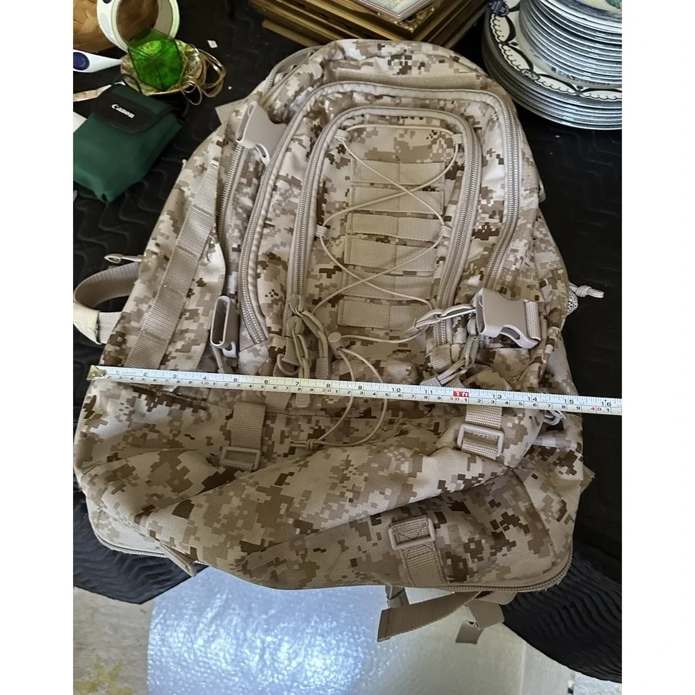 USMC Tactical Assault Back Pack In Digital Camo by Code Alpha